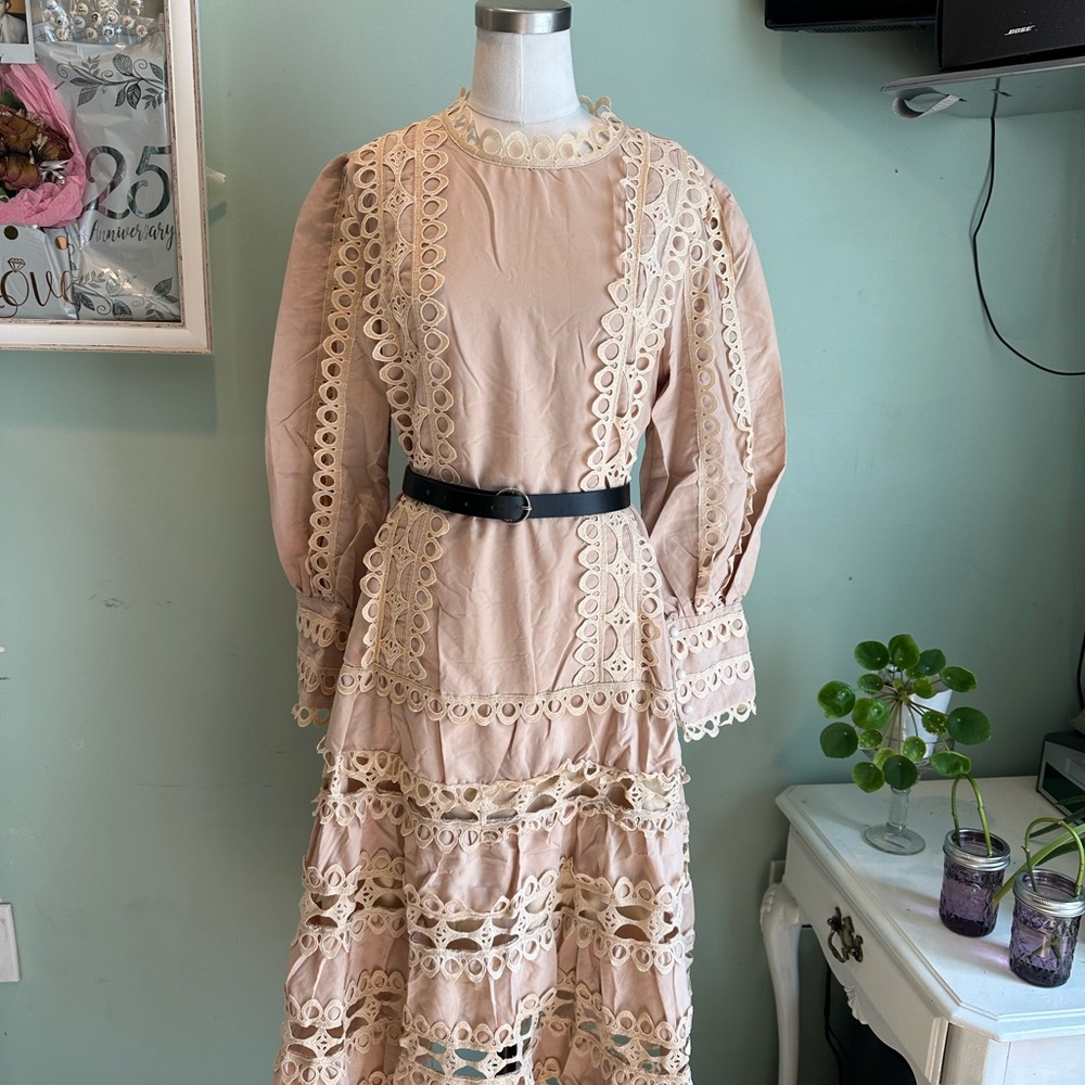 Beautiful Dress with Belt